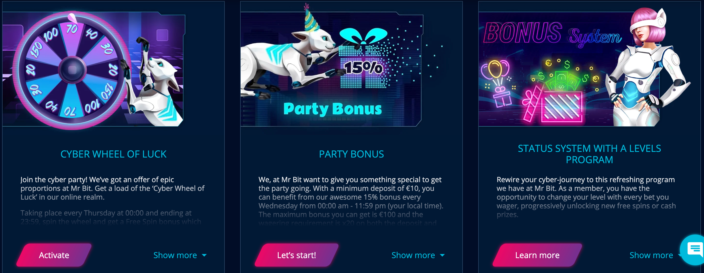 mr bit casino bonus